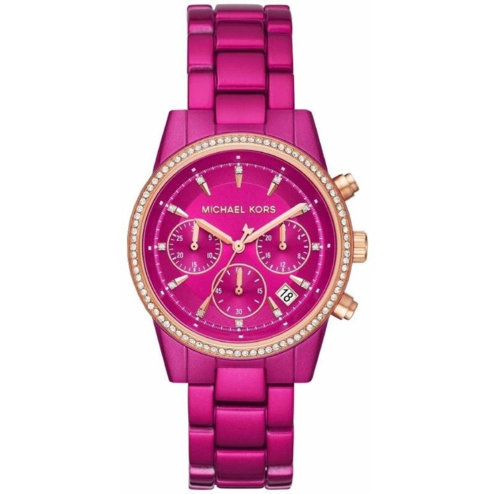 Michael Kors Women's Ritz Chronograph Pink Watch